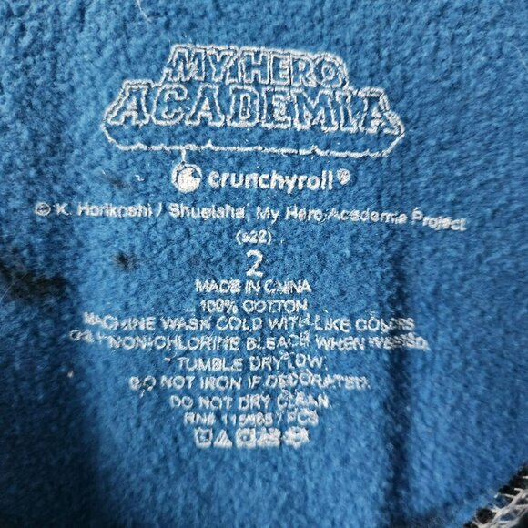 My Hero Academia Women's Himiko Toga Blood Tie-Dye Sweatshirt Sz 2X Crunchy Roll - Picture 5 of 13